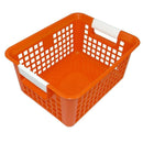 (3 EA) ORANGE BOOK BASKET-Arts & Crafts-JadeMoghul Inc.