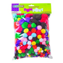 (3 EA) POM PONS CLASS PK ASST CLRS-Arts & Crafts-JadeMoghul Inc.