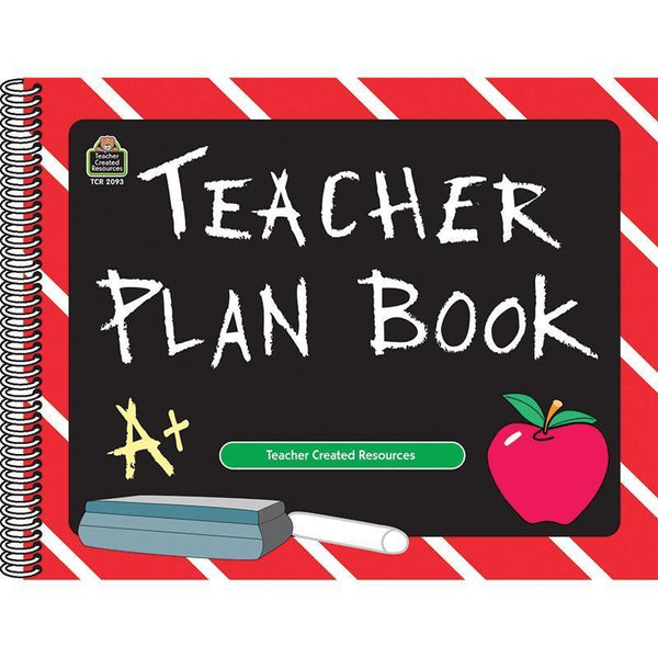 (3 Ea) Teacher Plan Book Chalkboard-Learning Materials-JadeMoghul Inc.
