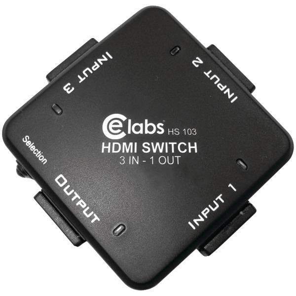 3-In, 1-Out Auto HDMI(R) Switcher-A/V Distribution & Accessories-JadeMoghul Inc.