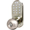 3-in-1 Remote Control & Touchpad Doorknob (Satin Nickel)-Door Hardware & Accessories-JadeMoghul Inc.