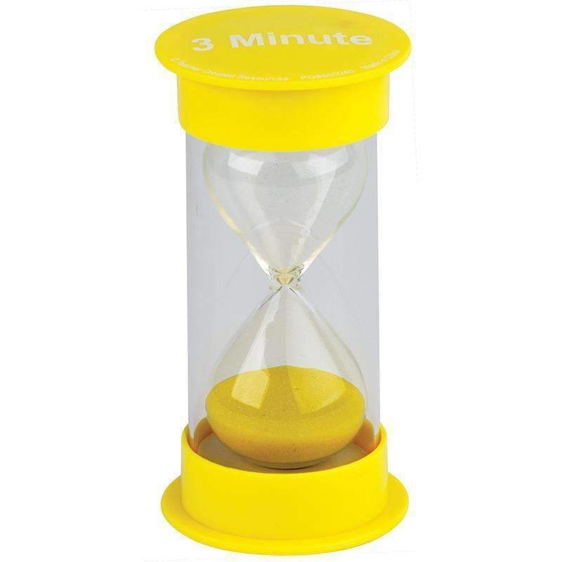 3 MINUTE SAND TIMER MEDIUM-Learning Materials-JadeMoghul Inc.