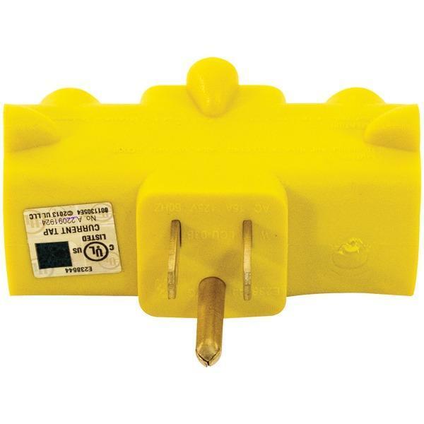 3-Outlet Heavy-Duty Grounding Adapter-Power Protection & Management-JadeMoghul Inc.