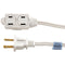 3-Outlet Polarized Indoor Extension Cord (6ft)-Appliance Cords & Receptacles-JadeMoghul Inc.