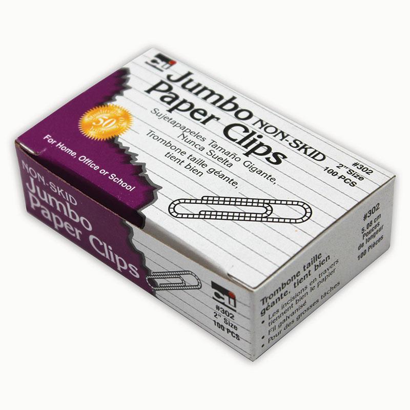 (3 PK) JUMBO PAPER CLIPS NON SKID-Supplies-JadeMoghul Inc.