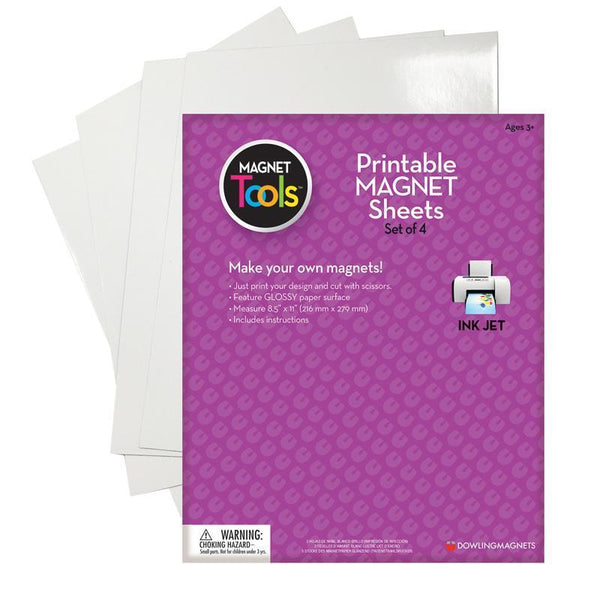 (3 PK) PRINTABLE MAGNET SHEETS-Learning Materials-JadeMoghul Inc.