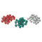 (3 PK) RED GREEN & WHITE DOT DICE-Toys & Games-JadeMoghul Inc.
