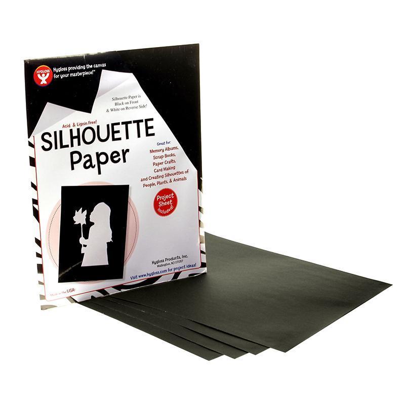 (3 PK) SILHOUETTE PAPER 8.5X11-Arts & Crafts-JadeMoghul Inc.
