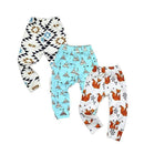 3 PCS Baby Boy Girl Pants Summer Spring Fashion Cotton Infant Legging Newborn Boy Pants Baby Girl Clothing 0-4Y Baby Trousers-Loose Style 3-3M-JadeMoghul Inc.