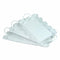 3 Piece Metal Tray With Cutout Design, White-Serving Trays-White-Metal-JadeMoghul Inc.