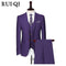 3 Pieces Formal Men Suit - New Fashion Slim Fit Men Suit-picture color 1-XS-JadeMoghul Inc.