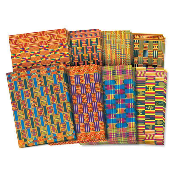 (3 PK) AFRICAN TEXTILE PAPER-Arts & Crafts-JadeMoghul Inc.