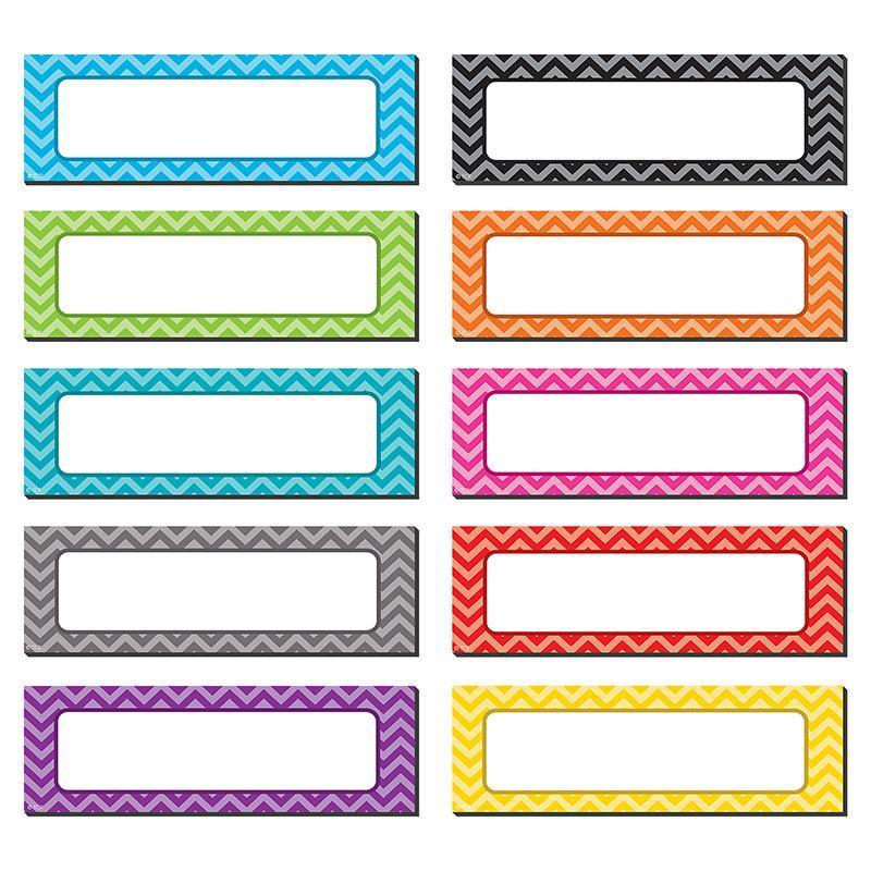 (3 Pk) Chevron Labels Magnetic-Learning Materials-JadeMoghul Inc.