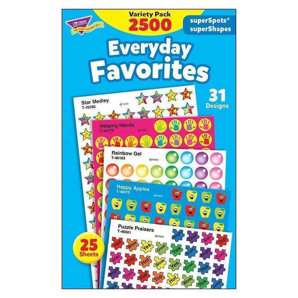 (3 PK) EVERYDAY FAVORITES VARIETY-Learning Materials-JadeMoghul Inc.