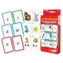 (3 PK) LETTER SOUNDS FLASH CARDS-Learning Materials-JadeMoghul Inc.