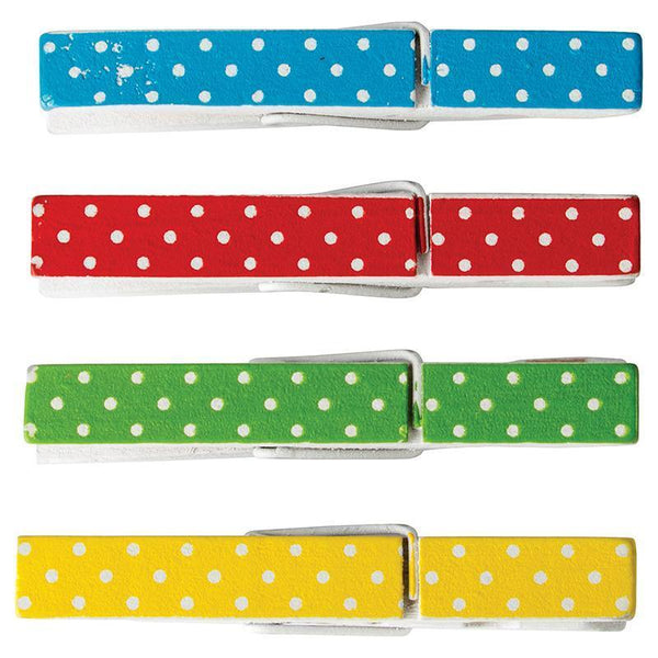 (3 Pk) Polka Dot Clothespins-Learning Materials-JadeMoghul Inc.