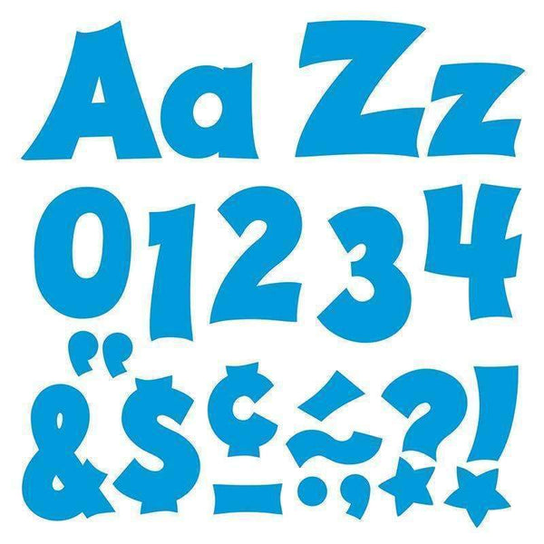 (3 PK) READY LETTERS 4IN BLUE-Learning Materials-JadeMoghul Inc.