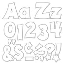 (3 PK) READY LETTERS 4IN WHITE-Learning Materials-JadeMoghul Inc.