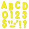 (3 PK) READY LETTERS 7IN YELLOW-Learning Materials-JadeMoghul Inc.