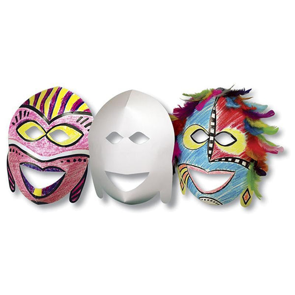 (3 PK) ROYLCO AFRICAN MASKS 20 PER-Arts & Crafts-JadeMoghul Inc.