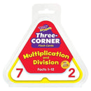 (3 PK) THREE-CORNER FLASH CARDS-Learning Materials-JadeMoghul Inc.