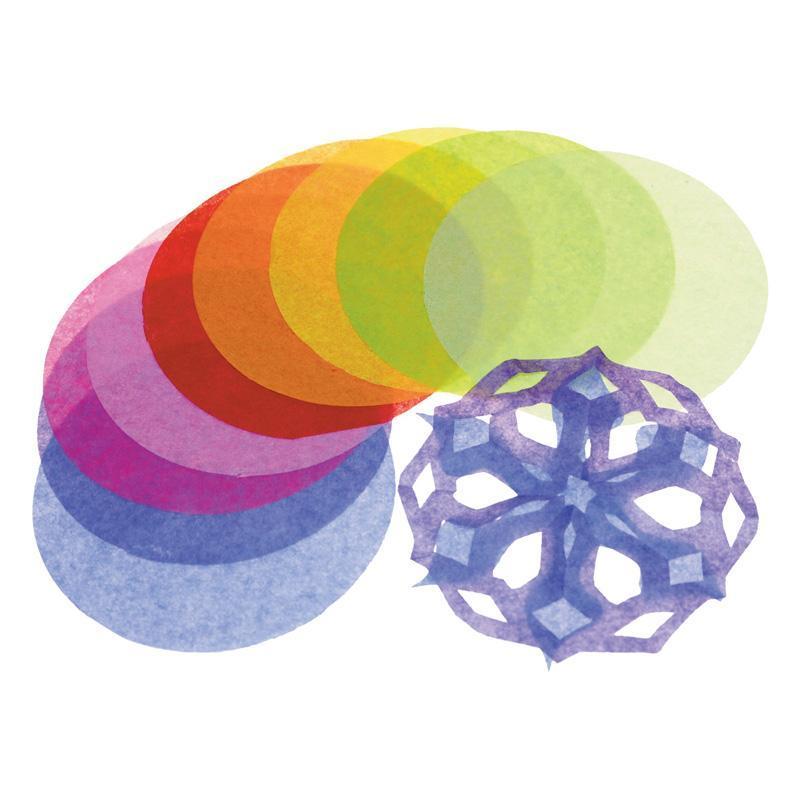 (3 PK) TISSUE CIRCLES 4IN-Arts & Crafts-JadeMoghul Inc.