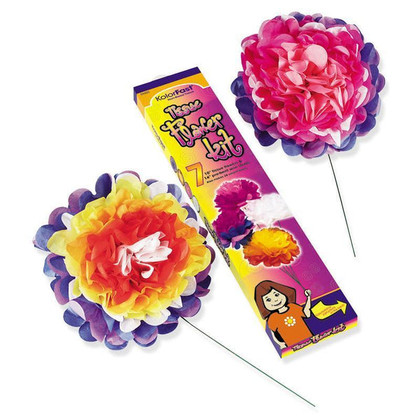 (3 PK) TISSUE FLOWER KITS-Arts & Crafts-JadeMoghul Inc.