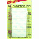 (3 Pk) Wall Mounting Tabs 480 Tabs-Supplies-JadeMoghul Inc.