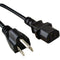 3-Prong C13 cord (12ft)-Cables, Connectors & Accessories-JadeMoghul Inc.