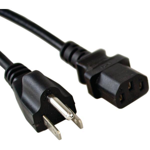 3-Prong C13 cord (2ft)-Cables, Connectors & Accessories-JadeMoghul Inc.