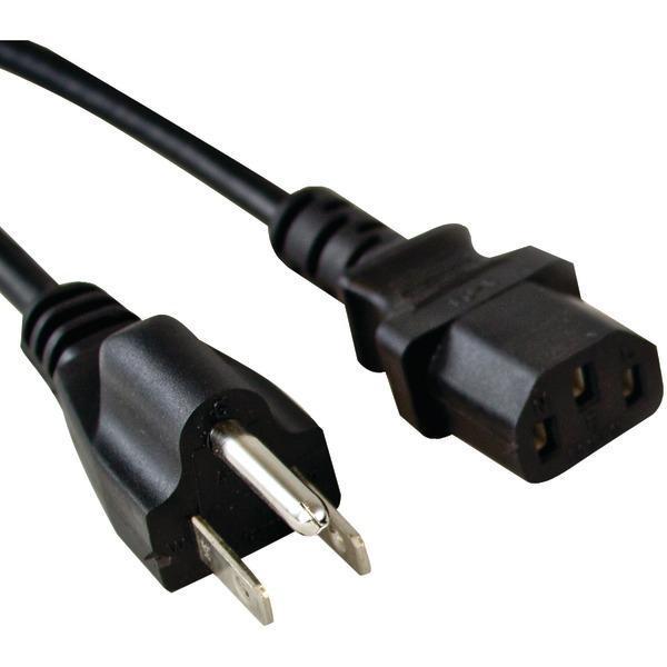 3-Prong C13 cord (4ft)-Cables, Connectors & Accessories-JadeMoghul Inc.