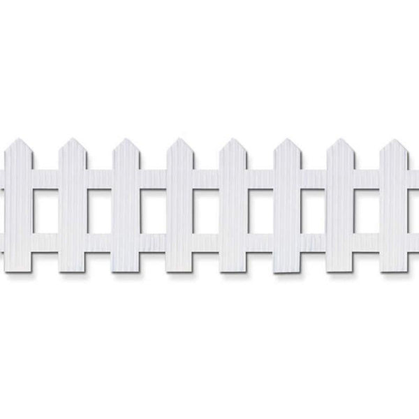 (3 RL) PICKET FENCE ROLL 6X16 WHITE-Arts & Crafts-JadeMoghul Inc.