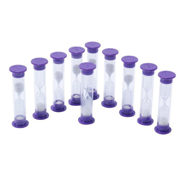 (3 ST) 3 MINUTE SAND TIMERS 10 PER-Toys & Games-JadeMoghul Inc.
