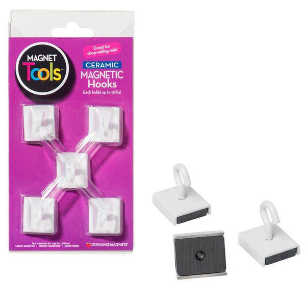 (3 ST) CERAMIC CEILING HOOKS 5 PER-Learning Materials-JadeMoghul Inc.