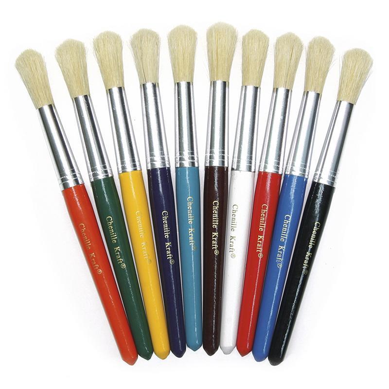 (3 ST) COLOSSAL BRUSHES ASST CLRS-Arts & Crafts-JadeMoghul Inc.