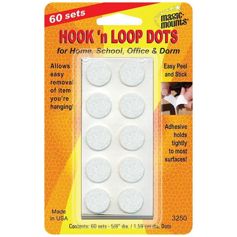 (3 St) Hook N Loop 5/8In Dots 60-Supplies-JadeMoghul Inc.