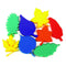 (3 ST) LEAF SHAPE SPONGES ASST OF 8-Arts & Crafts-JadeMoghul Inc.