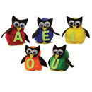 (3 ST) MONKEY MITT SET VOWEL OWLS-Childrens Books & Music-JadeMoghul Inc.