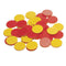(3 ST) TWO COLOR PLASTIC COUNTERS-Toys & Games-JadeMoghul Inc.