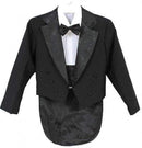 3 Styles Baby Boy Wedding Suit 5 Pcs:Coat+Vest+Shirt+Tie+Pants Newborn Wedding Suit Party Baptism Christmas Dress For 1-3 Year-Style 3 black-12M-JadeMoghul Inc.