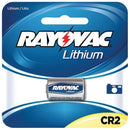 3-Volt Lithium CR2 Photo Battery, Carded (Single)-Round Cell Batteries-JadeMoghul Inc.