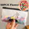 30/50PCS/Set Girls Cute Colorful Flower Star Mickey Small Hair Claws Kids Sweet Hairpins Hair Clips Fashion Hair Accessories AExp