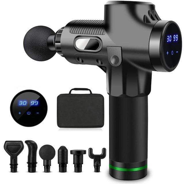 30 speed Massage Gun Portable Body Neck Muscle Massager Professional Deep Tissue Massage Gun for Pain Relief AExp