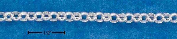 30" Sterling Silver Rolo 100 Chain (3.7mm)-Silver Chains-30-JadeMoghul Inc.