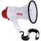 30-Watt Megaphone Bullhorn with Siren & Voice Changer Modes-PA Systems, Hailers & Megaphones-JadeMoghul Inc.