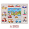 30cm Kid Early educational toys baby hand grasp wooden puzzle toy alphabet and digit learning education child wood jigsaw toy-A3003-JadeMoghul Inc.