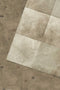 Grey Rug - 96" x 120" Gray, 10" Square Patches, Cowhide - Area Rug