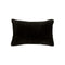 Black Pillows - 12" x 20" x 5" Black Sheepskin - Pillow