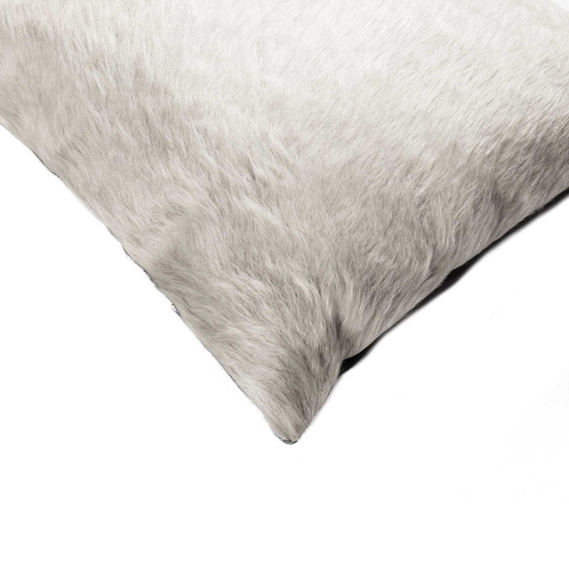 Best Pillow - 22" x 22" x 5" Natural Classic Large Cowhide - Pillow