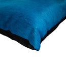 Best Pillow - 18" x 18" x 5" Royal Blue, Cowhide - Pillow 2-Pack